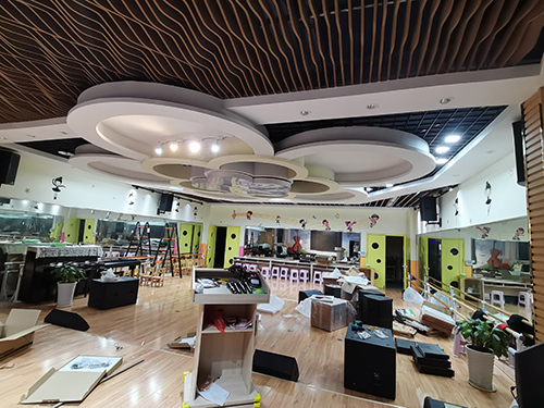 六安市某幼儿园音体室+校园广播系统